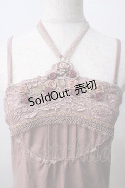 画像3: axes femme / ガーデンホルターキャミソール  ピンク Y-25-07-01-024-AX-TO-SZ-ZY