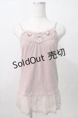 axes femme / ガーデンロングキャミ  ピンク Y-25-07-01-025-AX-TO-SZ-ZY