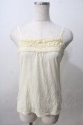 axes femme / フェミニンローズキャミソール  生成り Y-25-07-01-028-AX-TO-SZ-ZY