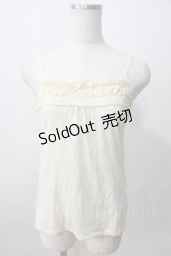 画像1: axes femme / フェミニンローズキャミソール  生成り Y-25-07-01-028-AX-TO-SZ-ZY
