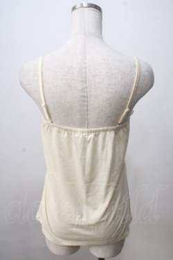 画像2: axes femme / パールチェーンキャミソール M 生成り Y-25-07-01-031-AX-TO-SZ-ZY
