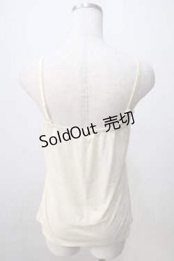 画像2: axes femme / パールチェーンキャミソール M 生成り Y-25-07-01-031-AX-TO-SZ-ZY