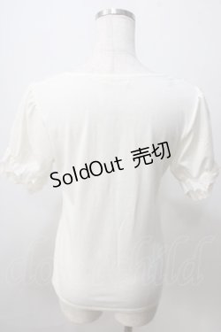 画像2: axes femme / 胸元ビジュー袖レースプルオーバー M 生成り Y-25-07-01-036-AX-TO-SZ-ZY