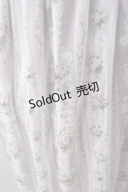 画像3: axes femme / バラストライプチュールワンピース M アワピンク Y-25-07-03-051-AX-OP-SZ-ZT479