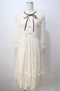 axes femme / 総レースワンピース M キナリ Y-25-07-03-062-AX-OP-SZ-ZY