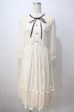 画像1: axes femme / 総レースワンピース M キナリ Y-25-07-03-062-AX-OP-SZ-ZY