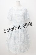 Jane Marple / Map of STMMのグラニーワンピース M ピーコックブルー Y-25-07-03-075-JM-OP-SZ-ZY