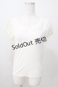 Secret Honey / チュールモチーフトップス  オフ Y-25-07-03-010-CA-TO-AS-ZY