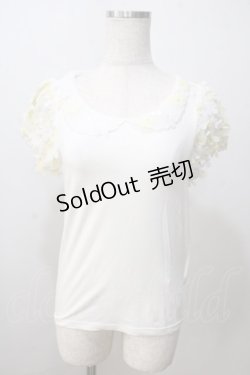 画像1: Secret Honey / チュールモチーフトップス  オフ Y-25-07-03-010-CA-TO-AS-ZY