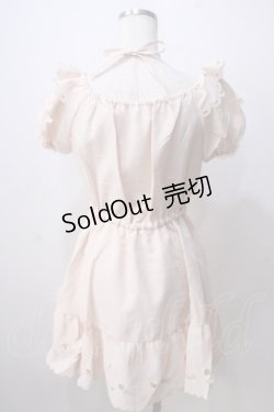 画像2: Secret Honey / パピヨンワンピース  ピンクベージュ Y-25-07-03-086-CA-OP-AS-ZY