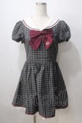 Secret Honey / セーラーワンピース  グレー Y-25-07-03-093-CA-OP-AS-ZY
