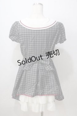 画像2: Secret Honey / セーラーワンピース  グレー Y-25-07-03-093-CA-OP-AS-ZY