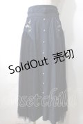 axes femme / サイドチュールロングスカート M インディゴ Y-25-07-03-103-AX-SK-SZ-ZY