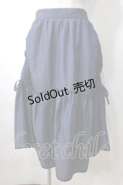画像1: axes femme / ドロスト切替デニムスカート F インディゴ Y-25-07-03-104-AX-SK-SZ-ZY
