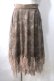 画像1: axes femme NOSTALGIE / チュールイレヘムスカート M ベージュ. Y-25-07-03-105-AX-SK-SZ-ZY (1)
