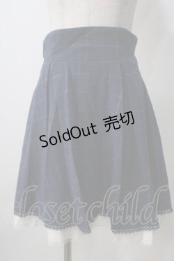画像1: Secret Honey / バッスルスカート  紺 Y-25-07-03-117-CA-SK-AS-ZY