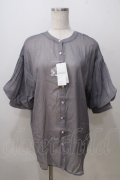 axes femme / ラメシアーシャツ F グレー Y-25-07-03-020-AX-BL-SZ-ZY