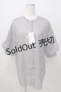 axes femme / ラメシアーシャツ F グレー Y-25-07-03-020-AX-BL-SZ-ZT019
