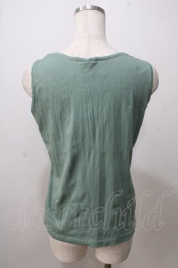 画像2: axes femme / ビジュータンクトップ M ミント Y-25-07-03-025-AX-TO-SZ-ZY