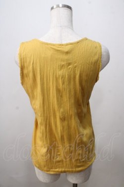 画像2: axes femme / ビジュータンクトップ M イエロー Y-25-07-03-026-AX-TO-SZ-ZY