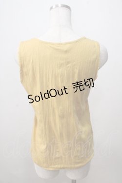 画像2: axes femme / ビジュータンクトップ M イエロー Y-25-07-03-026-AX-TO-SZ-ZY
