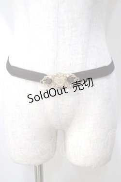 画像2: axes femme / ハートショコラ細ゴムベルト  ゴールド Y-25-07-03-003-AX-ZA-SZ-ZY