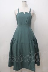 axes femme POETIQUE / バーアクセサリーキャミワンピース M グリーン Y-25-07-03-047-AX-OP-SZ-ZI