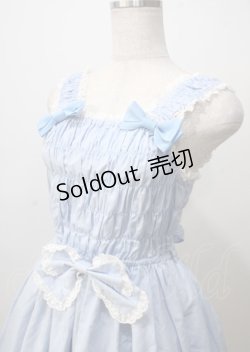 画像3: BABY,THE STARS SHINE BRIGHT / シャーリングプリンセスジャンパースカート  サックス Y-25-07-06-056-BA-OP-SZ-ZY