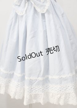 画像4: BABY,THE STARS SHINE BRIGHT / シャーリングプリンセスジャンパースカート  サックス Y-25-07-06-056-BA-OP-SZ-ZY