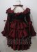画像2: Vallee lys / Coquelicot Dress ミディアム丈 ジャガード  ワイン Y-25-07-06-060-GO-OP-SZ-ZY (2)