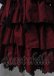 画像4: Vallee lys / Coquelicot Dress ミディアム丈 ジャガード  ワイン Y-25-07-06-060-GO-OP-SZ-ZY