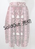 axes femme kawaii / お菓子柄スカート  ワイン Y-25-07-06-071-AX-SK-SZ-ZY
