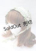 metamorphose / はしごレースリボンヘッドドレス(無地)  グリーン Y-25-07-06-011-ME-AC-AS-ZY