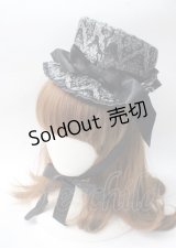 ALICE and the PIRATES / HAT Eleonora〜天幕を揺らす奇想曲〜ミニハット  黒 Y-25-07-06-014-PA-AC-AS-ZY