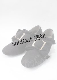 axes femme kawaii / ロココシューズ L 黒 Y-25-07-06-015-AX-SH-SZ-ZY