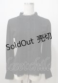 ATELIER PIERROT / Calmato Blouse  黒 Y-25-07-06-017-EL-BL-SZ-ZY