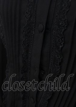 画像4: ATELIER PIERROT / Calmato Blouse  黒 Y-25-07-06-017-EL-BL-SZ-ZY