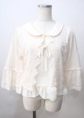 axes femme POETIQUE / レースレイヤードブラウス  生成り Y-25-07-06-026-AX-BL-SZ-ZY