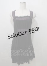 OZZ ANGELO / 刺繍入りチュニ  黒 Y-25-07-06-037-OO-OP-SZ-ZY
