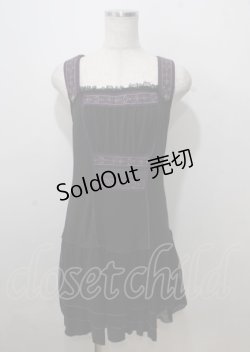 画像1: OZZ ANGELO / 刺繍入りチュニ  黒 Y-25-07-06-037-OO-OP-SZ-ZY