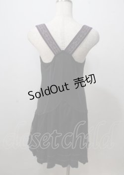 画像2: OZZ ANGELO / 刺繍入りチュニ  黒 Y-25-07-06-037-OO-OP-SZ-ZY