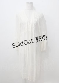 axes femme / リュクスレースガウン  生成 Y-25-07-06-039-AX-TO-SZ-ZY