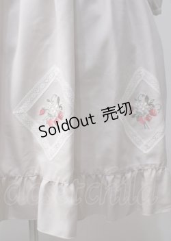 画像4: axes femme POETIQUE / ブロッキングベリー刺繍ワンピース  ベージュ Y-25-07-06-041-AX-OP-SZ-ZI