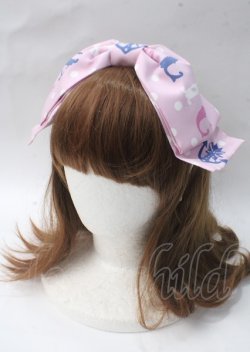 画像1: Angelic Pretty / KCSailor Marine Kittenカチューシャ - ピンク Y-25-07-08-065-AP-AC-SZ-ZY