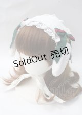 Angelic Pretty / ロップイヤーbunnyヘッドドレス/原宿店限定  白×グリーン Y-25-07-08-066-AP-AC-SZ-ZY