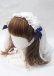 画像1: Angelic Pretty / Luminous Sanctuaryシスターベールヘッドレス  シロ Y-25-07-08-067-AP-AC-SZ-ZY (1)
