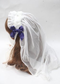 画像2: Angelic Pretty / Luminous Sanctuaryシスターベールヘッドレス  シロ Y-25-07-08-067-AP-AC-SZ-ZY