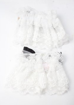 画像2: Angelic Pretty / Princessロゴリボンお袖とめ  クロ Y-25-07-08-008-AP-ZA-SZ-ZY