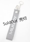 MILKBOY / ロゴキーチェーン  黒 Y-25-07-08-012-MB-ZA-SZ-ZY