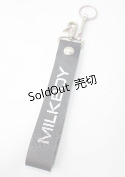 画像1: MILKBOY / ロゴキーチェーン  黒 Y-25-07-08-012-MB-ZA-SZ-ZY